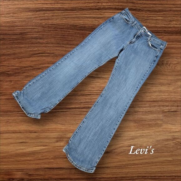 Levi's Bootcut 515 Stitched Hem Jeans Plus Size - Picture 1 of 7